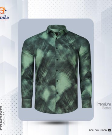 Abstract Print Full Sleeve Shirt